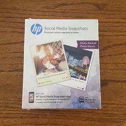 HP Social Media Snap Chat 