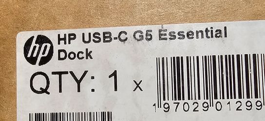 HP USB-C G5 Essential Dock