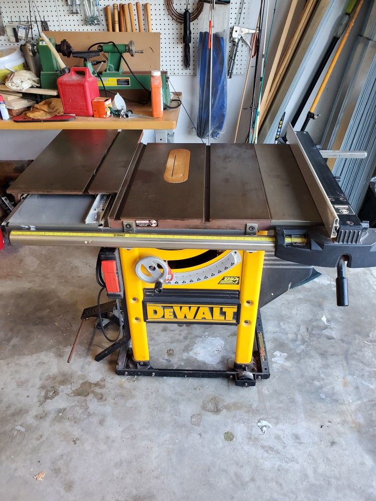Dewalt 746 Table Saw With Sliding Miter