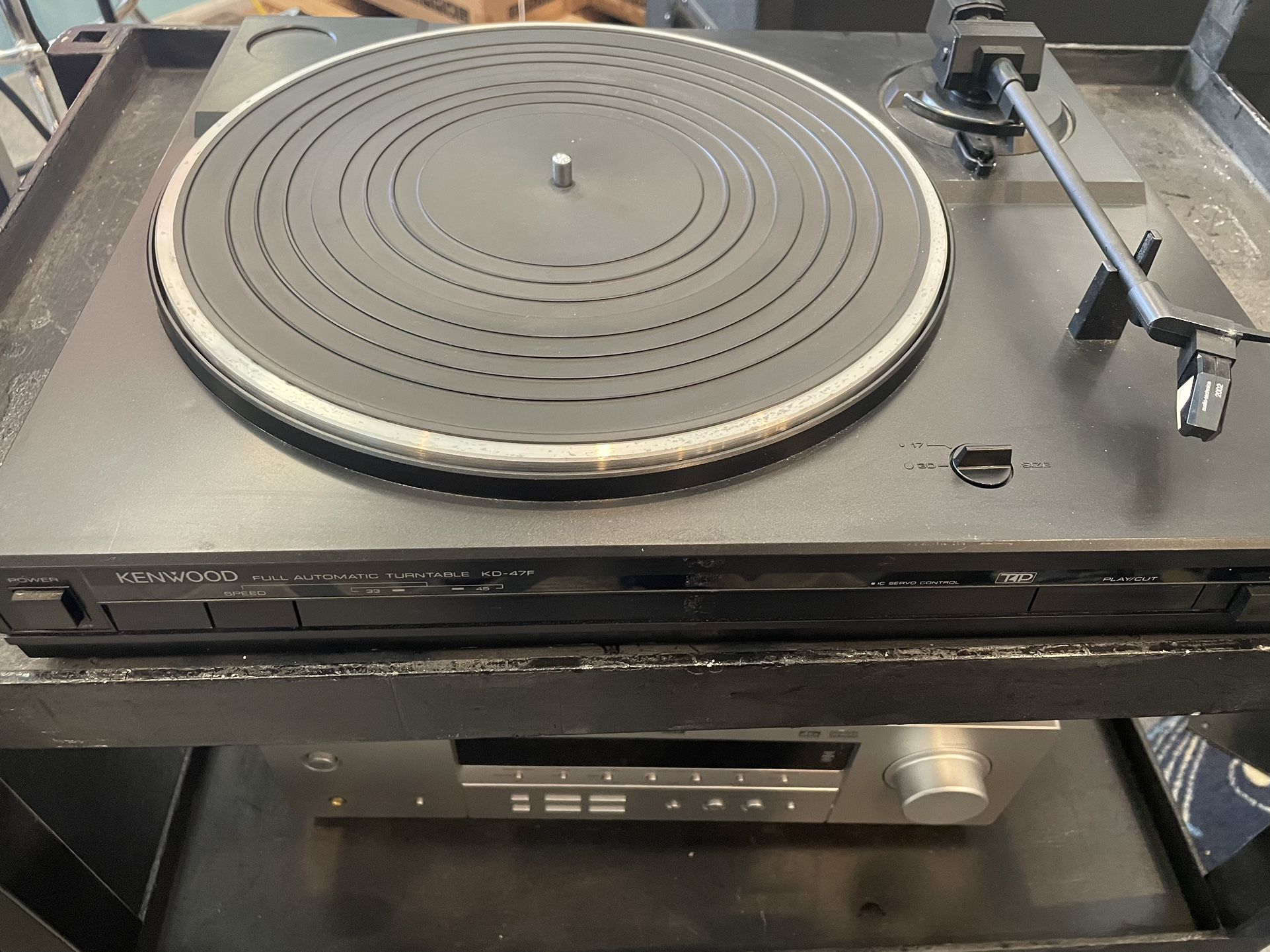 Vintage Turntable - Kenwood KD-38R 