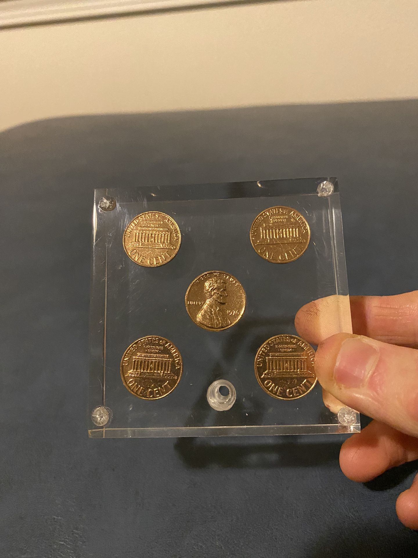 1976 Abraham Lincoln Pennys