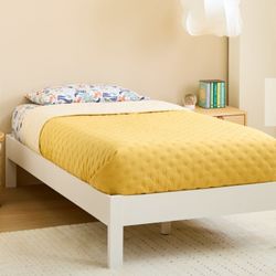 West Elm Twin SIMPLE BED Frame + Sealy Mattress 
