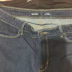 Old Navy Jeans High Rise Wow Straight 14short