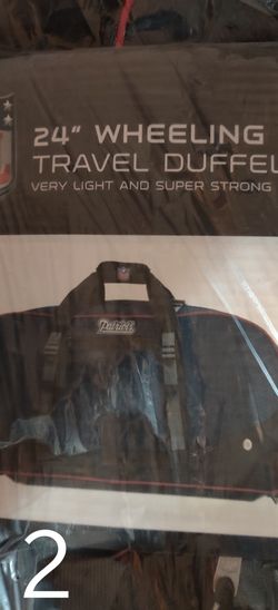 24" NFL wheely duffle bag