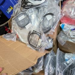 Patch Cables Plus Boxes, Velcro And Alot More 