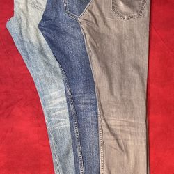 Levi’s Jeans lot (3) 511 & 512