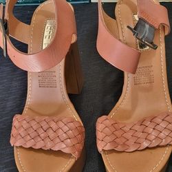 Efe F Platform Heels Made In Mexico Brown