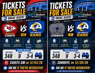 RAMS TICKETS