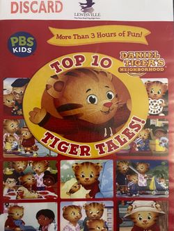 DANIEL TIGER’S Neighborhood: TOP 10 TIGER TALES (DVD-2022)