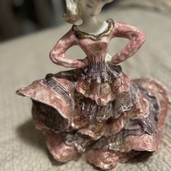 Dancing Lady Hand painted