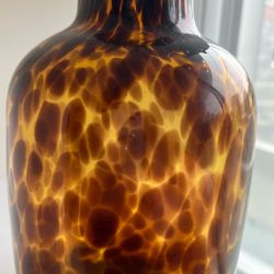 Blown Glass Art Vase