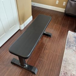 Flat Weight Bench, Black