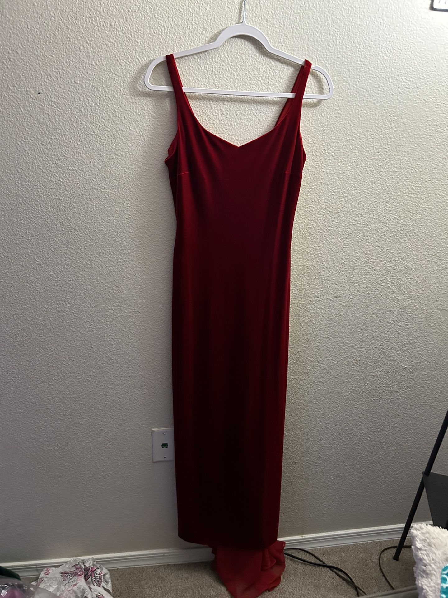 Red dress 