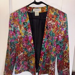 Sequin Suit Jacket 