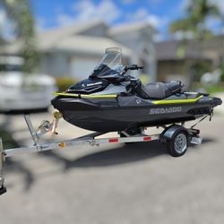 2023 Sea-Doo Explorer Pro 170 + Garmin + New Continental Trailer