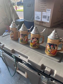 50 year old plus beer steins