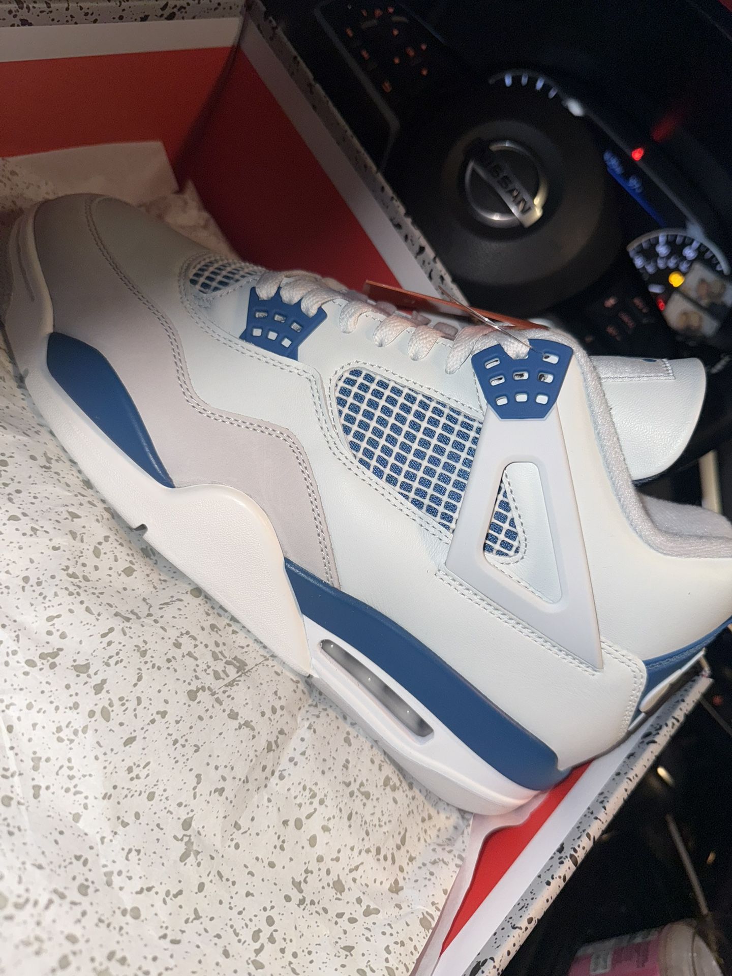 Jordan 4 Military Blue