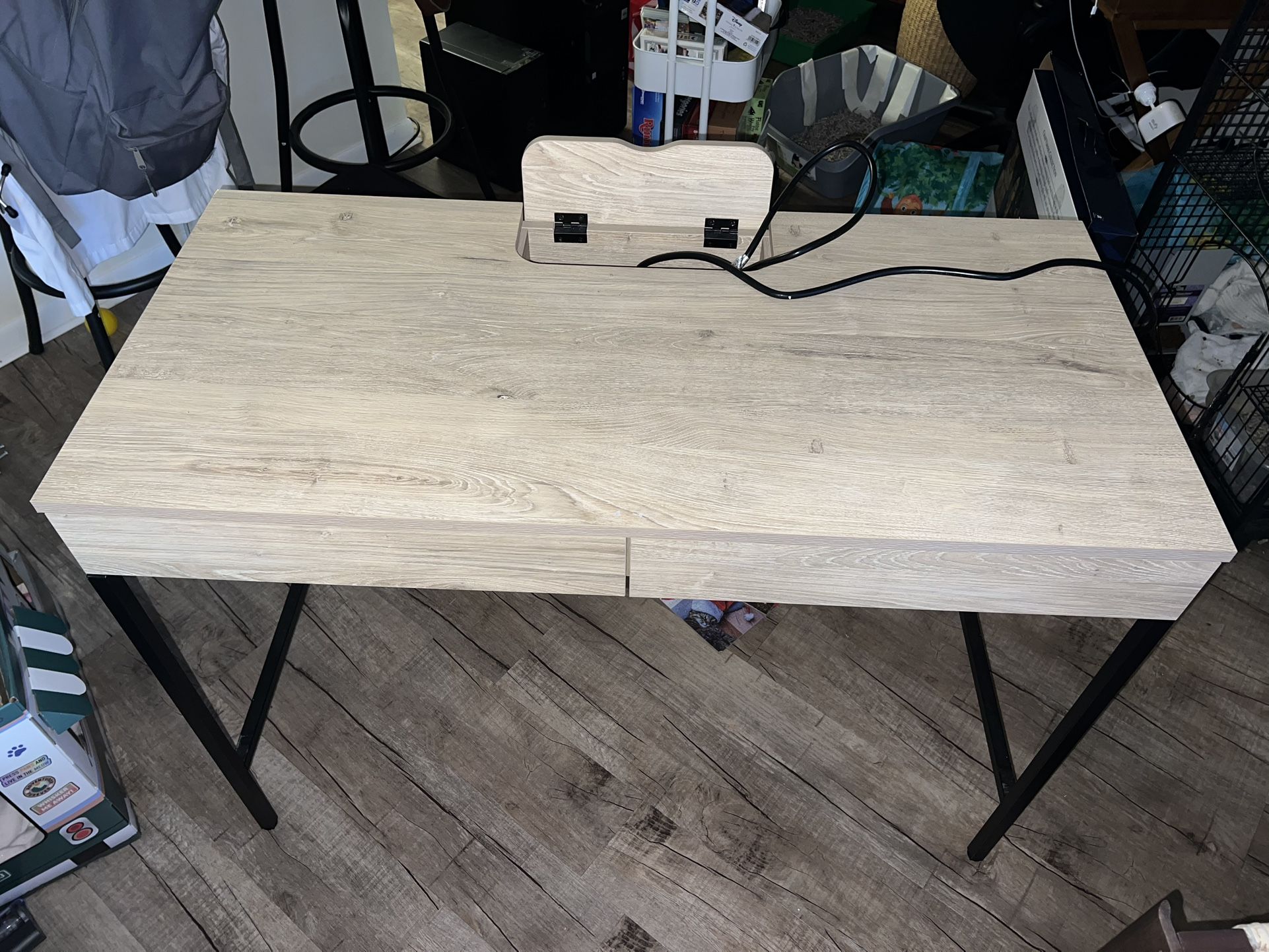 Threshold Desk Oak Wood Color