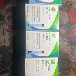 One Touch Ultra 100 Test Strips