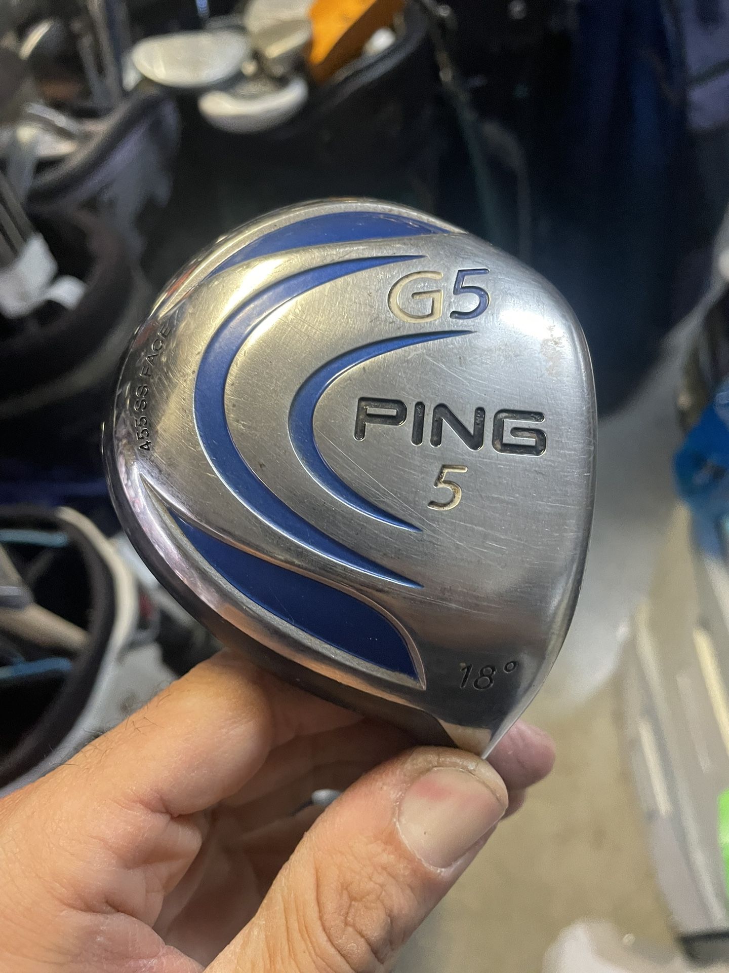 Ping G5 / 5 Wood 18deg / RH Graphite Shaft