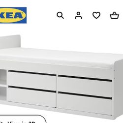 Free: Bed, No Mattress.  IKEA 