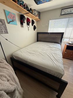 Queen bed frame ONLY
