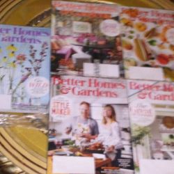 Better Homes & Gardens Magazines New