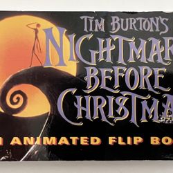 GREAT DEAL - VINTAGE - Tim Burton’s “Nightmare Before Christmas” Animation Flipbook