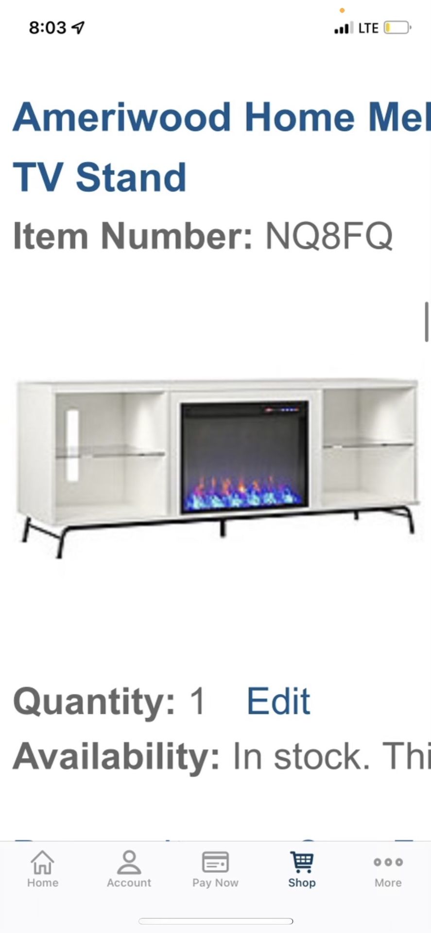 Fireplace With Led