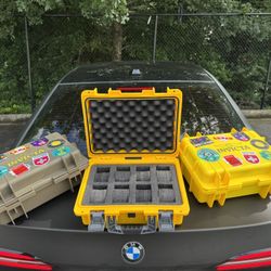 Invicta Watch Case - Yellow 8-Slot watch Box
