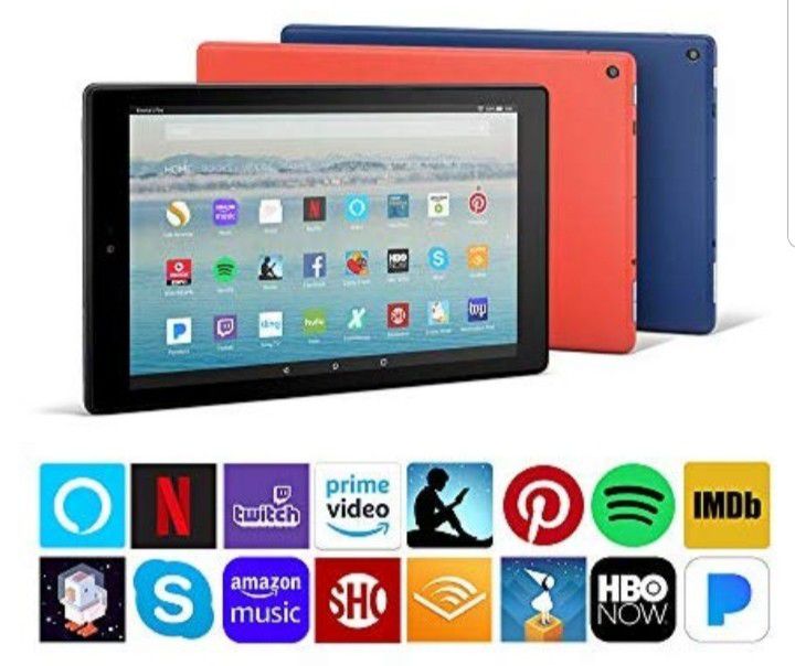 Amazon Fire Hd 10 tablet with Alexa voice