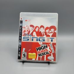 Disney SING IT High School Musical 3 Senior Year PS3 Playstation 3 Video Game