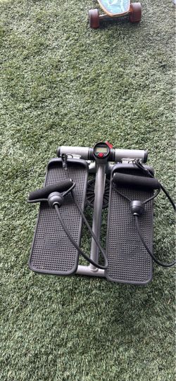 Mini Stepper Exercise Machine with Resistance Bands