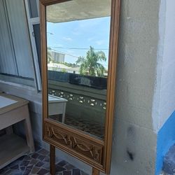 Large Gold  Dresser Mirror 46"×27"
