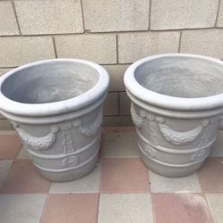 New Flower Pots Made Out Of Cement Perfect Gift For Any Occasion 