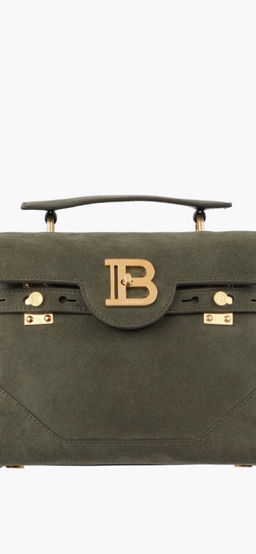 Balmain B-Buzz 23 Bag with fringe