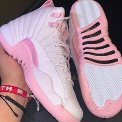 Jordan 12 (GS)Pearl Pink Size 5Y