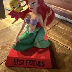 Ariel And Flounder Figures   