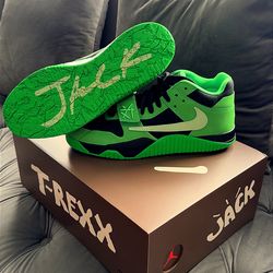 Jordan Cactus Jack 1 T-Rexx Green Spark