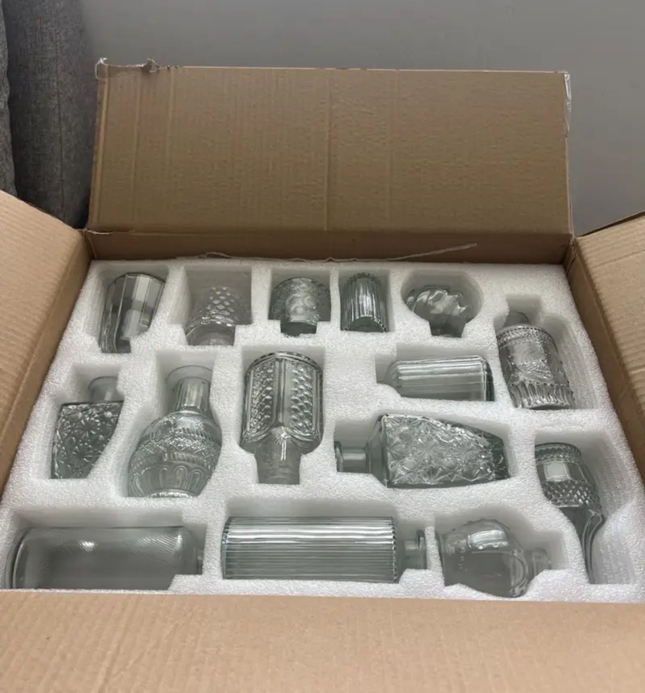 30 Pieces Clear Bud Vases for Center Pieces, Event Decoration, Baby Shower, Birthday, Wedding