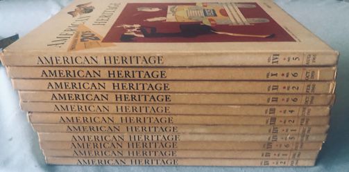 11 American Heritage Books from 50’s & 60’s 