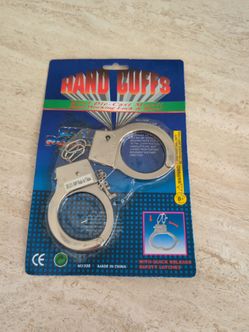 Metal Handcuffs with keys, JHats #388, Brand New