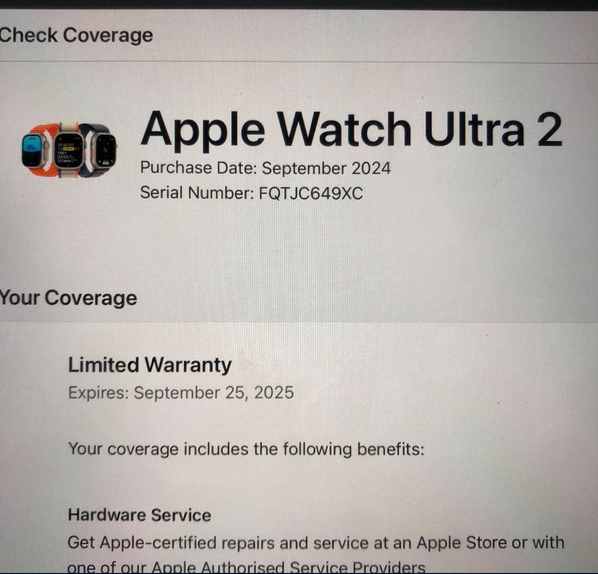 Apple Watch Ultra Gps+ Cellular Included 