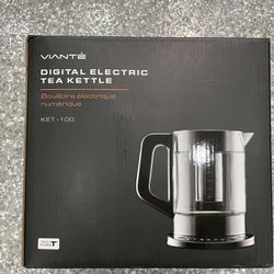 Viante Digital Electric Tea Kettle 