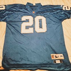 Barry Sanders Throw Back Jersey