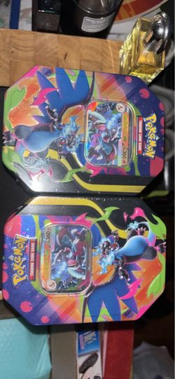 Pokemon Mega Charizard X Tins
