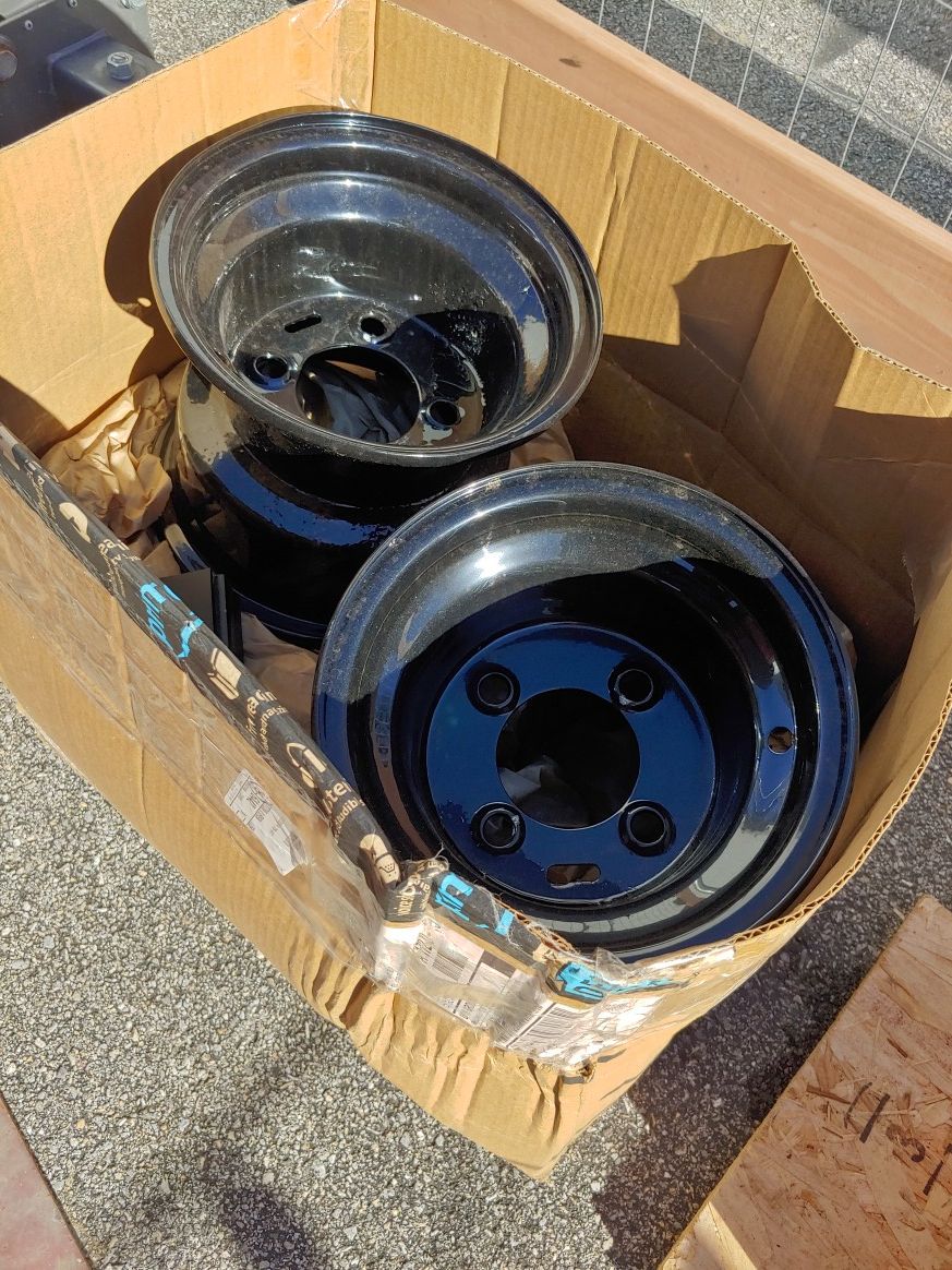 Powder coated Golf Cart Rims