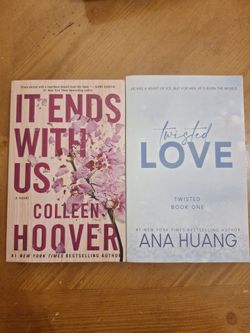 2 books: "It Ends With Us" & "Twist Love"