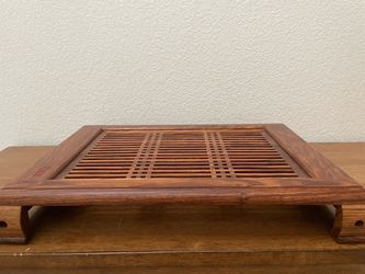 Rose Wood Tray for Tea Set