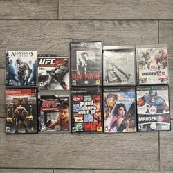 PlayStation 2-3 Games 